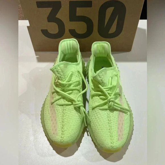 Yeezy Other - New Yeezy adidas boost 350 green glow mens size 9 shoes
